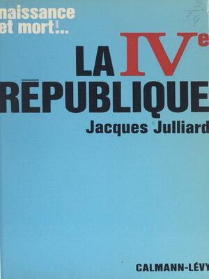 cover image of La IVe République (1947-1958)